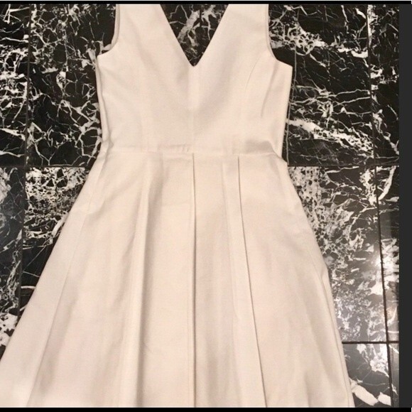 Joie Bessina Fit and Flare White dress Size Small - Picture 5 of 7